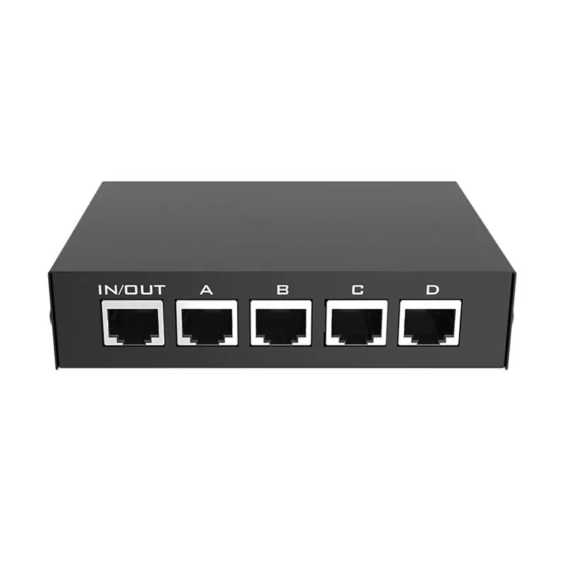 A29F-4 In 1 Out 100/1000Mbps 미니 기가비트 네트워크 스위치 5 포트 이더넷 스위치 인터넷 분배기 데스크탑 RJ45 네트워크 스위치