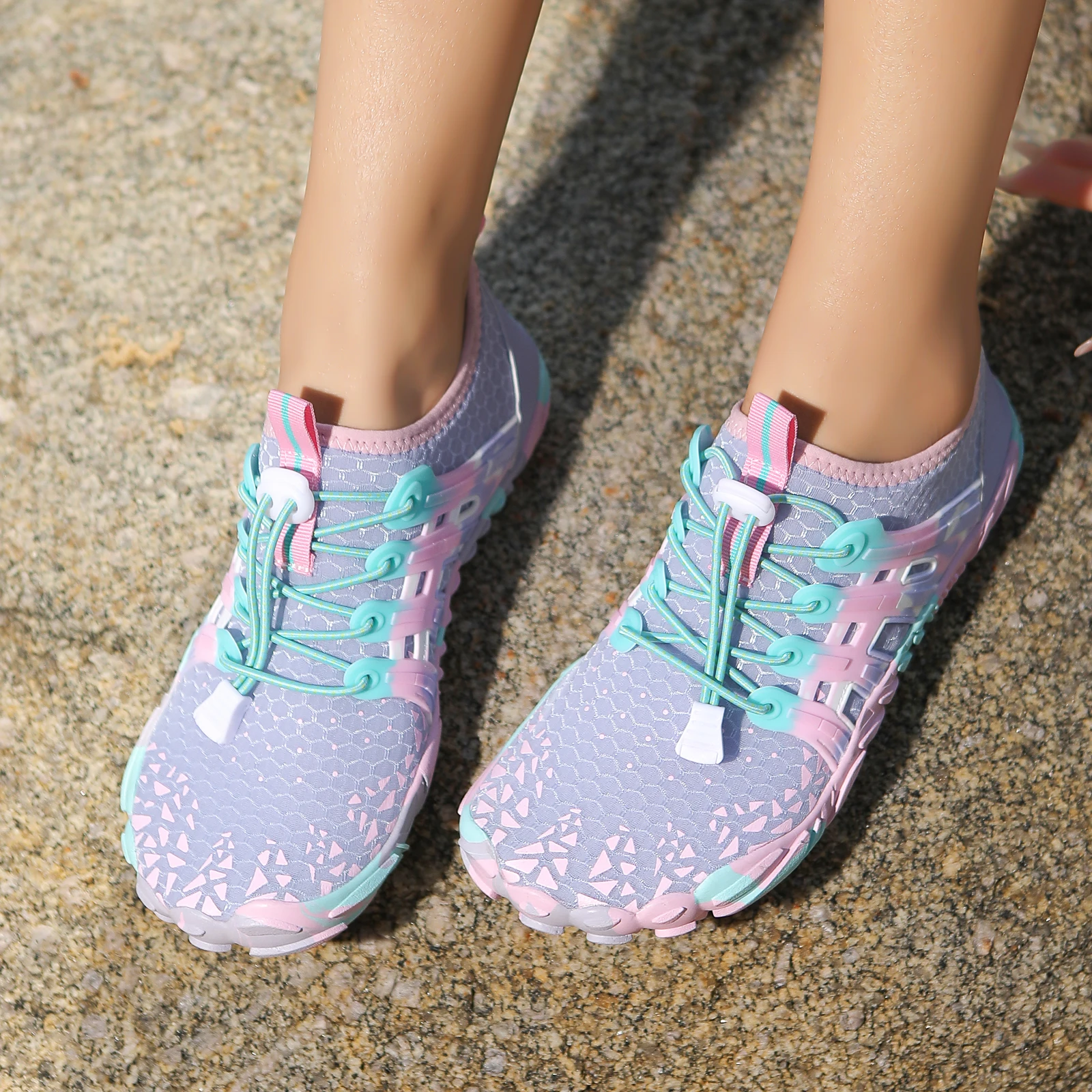 Water Shoes Women's Swimming Quick Drying Beach Barefoot Light Non-Slip Water Hiking