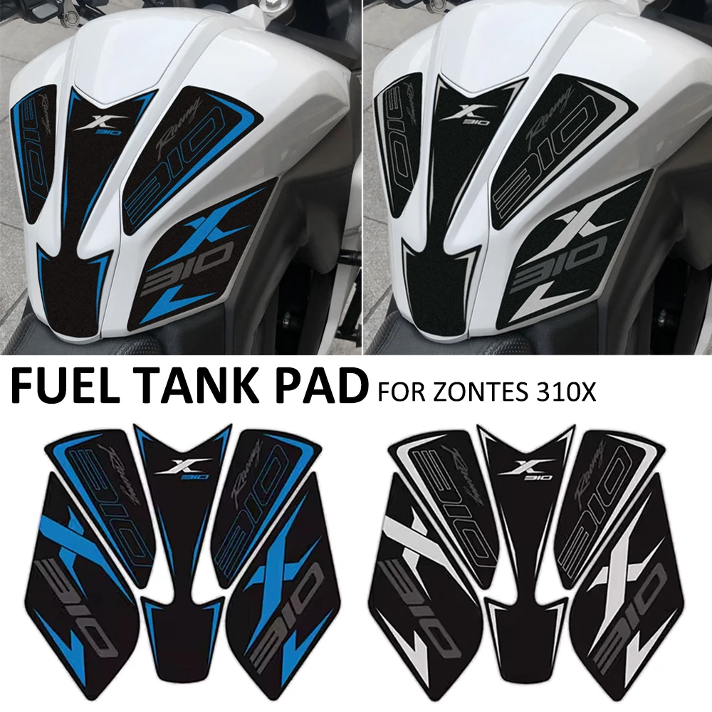 

New For Zontes ZT310X ZT 310 X 310X Motorcycle Anti Slip Fuel Oil Tank Pad Side Knee Grip Decal Protector Sticker Pads