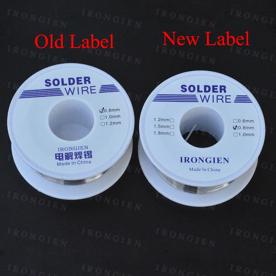 JWOWO Rosin Core Solder Wire – 0.6mm, 50g, 63/37 Tin-Lead For Electrical Soldering