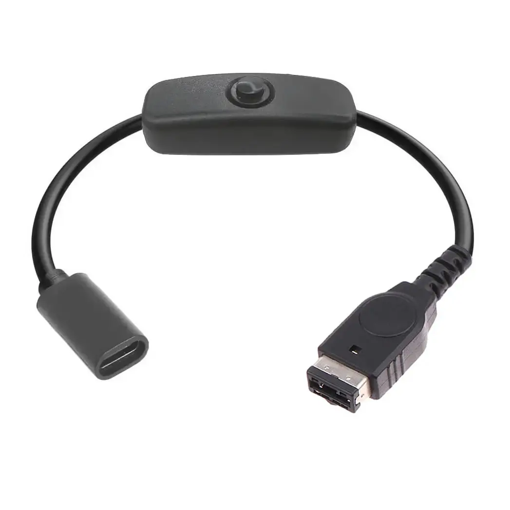 30cm USB C 충전 고급 라인 코드 게임 콘솔 SP/GBA/GameBoy/DS 게임 콘솔 케이블 액세서리 용 유형 C 충전기 케이블
