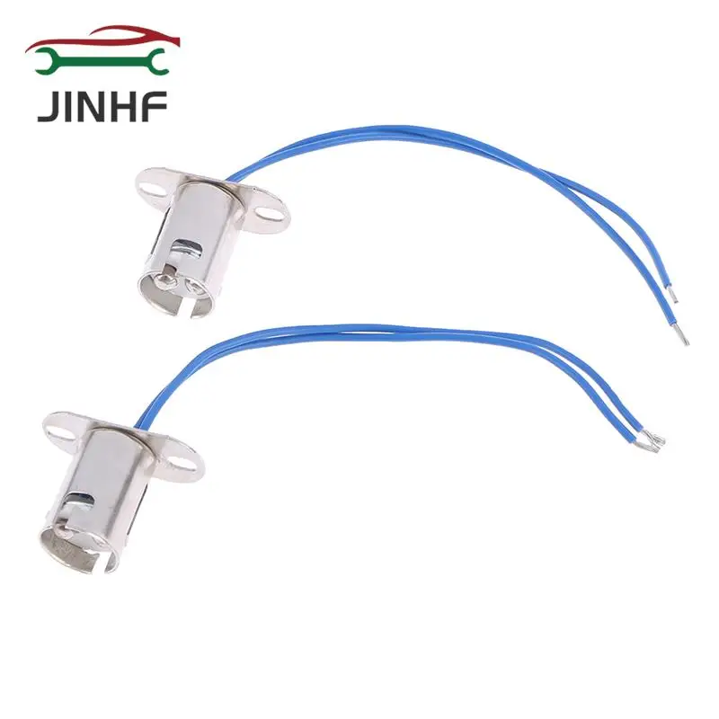 

2PCS 1157 BA15D LED Light Bulb Socket LED Bulb Holder Cable Wire Adapter Socket Converter For Car Turn Singal Lamp