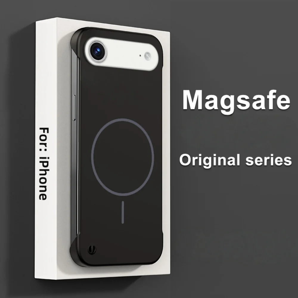 Ultrathin Frameless Magnetic Phone Case with Magsafe Compatibility