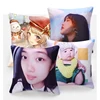 DIY Customized Throw Pillow Custom Cushion Cover Home Decorative Square Wedding Pets Baby Picture Print Pillowcase Gift 3