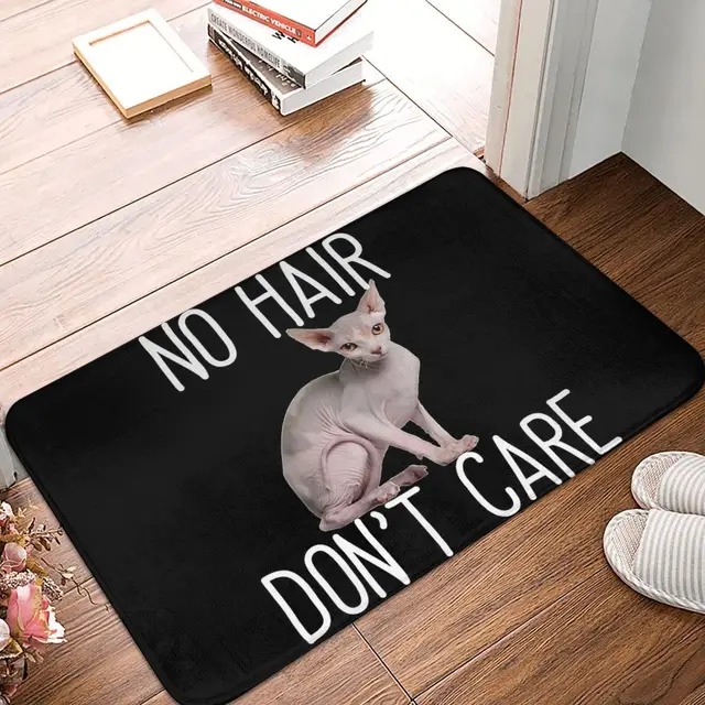 Sphynx Hairless Cat Non-slip Doormat: A Perfect Blend of Style and Functionality