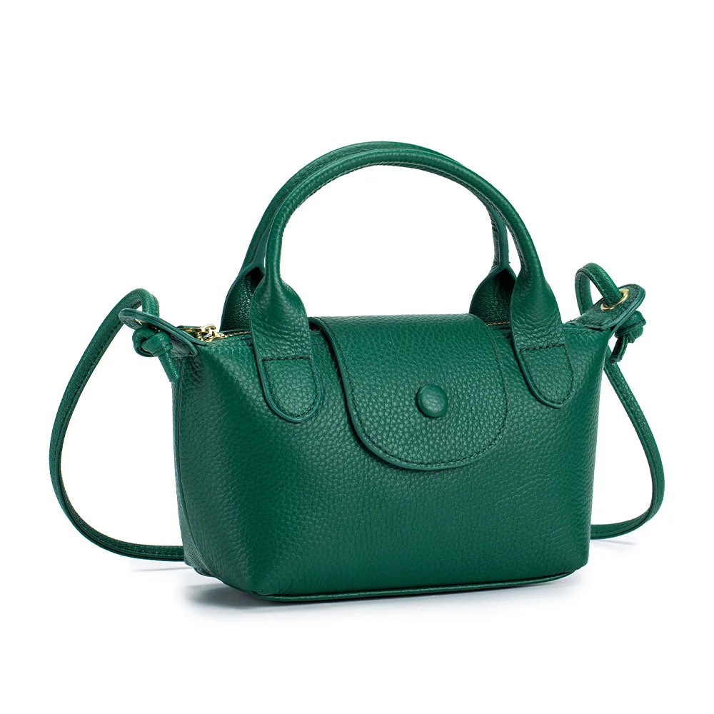 Longchamp, Bags, Longchamp Green Hobo Crossbody Le Pliage