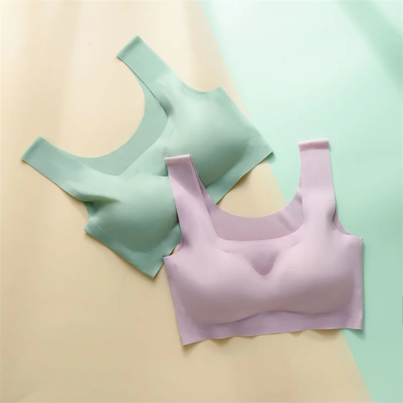 

Sexy Seamless Bras For Women Wire Free Bra Brassieres Push Up Bralette Female Lingerie Woman Soft Underwear Intimates Sleepwears