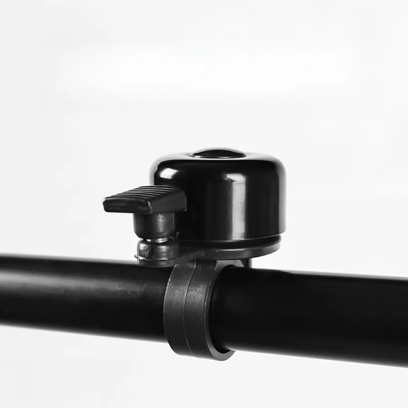 Mini Bike Bell with Silver/Black Options, Universal Fit for Road, MTB, Kids Bicycles, Easy Install, Durable & Loud Clear Sound