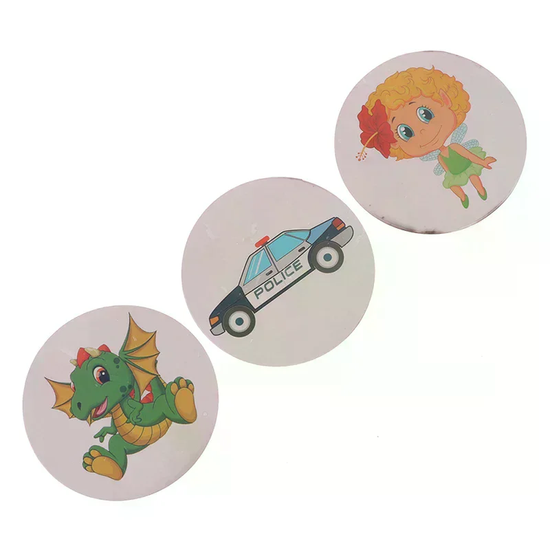 1 세트 색상 변경 화장실 스티커 열변색 화장실 스티커 소변기 훈련 어린이 변기 용 방수 색상 변경 스티커