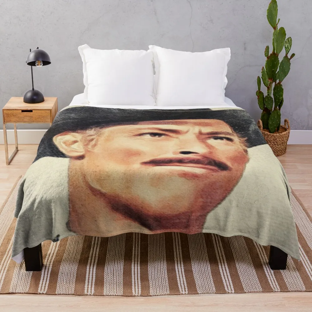 Lee Van Cleef, Film Legend Throw Coperta Manga Coperte Multiuso