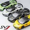1/24 Scale Lambor Aventador SVJ 63 Super Car Model Sound Light Collection Metal Diecast Toys Vehicles Kids Boys Gift Decoration 5