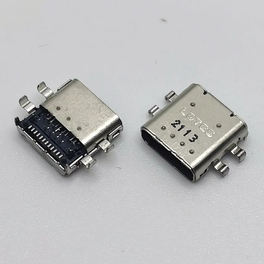 

2PCS USB Type C Power Connector Jack Suitable For Dell DELLInspiron12-5280 Tablet PC Charging Data Socket Port