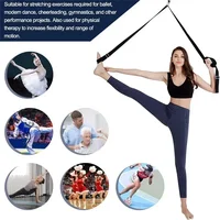 3M Door Flexibility Stretching Yoga Stretch Strap Leg Stretcher Strap D-Ring Belt Dance Gymnastics Resistance Fitness Gym Bands - Image 6