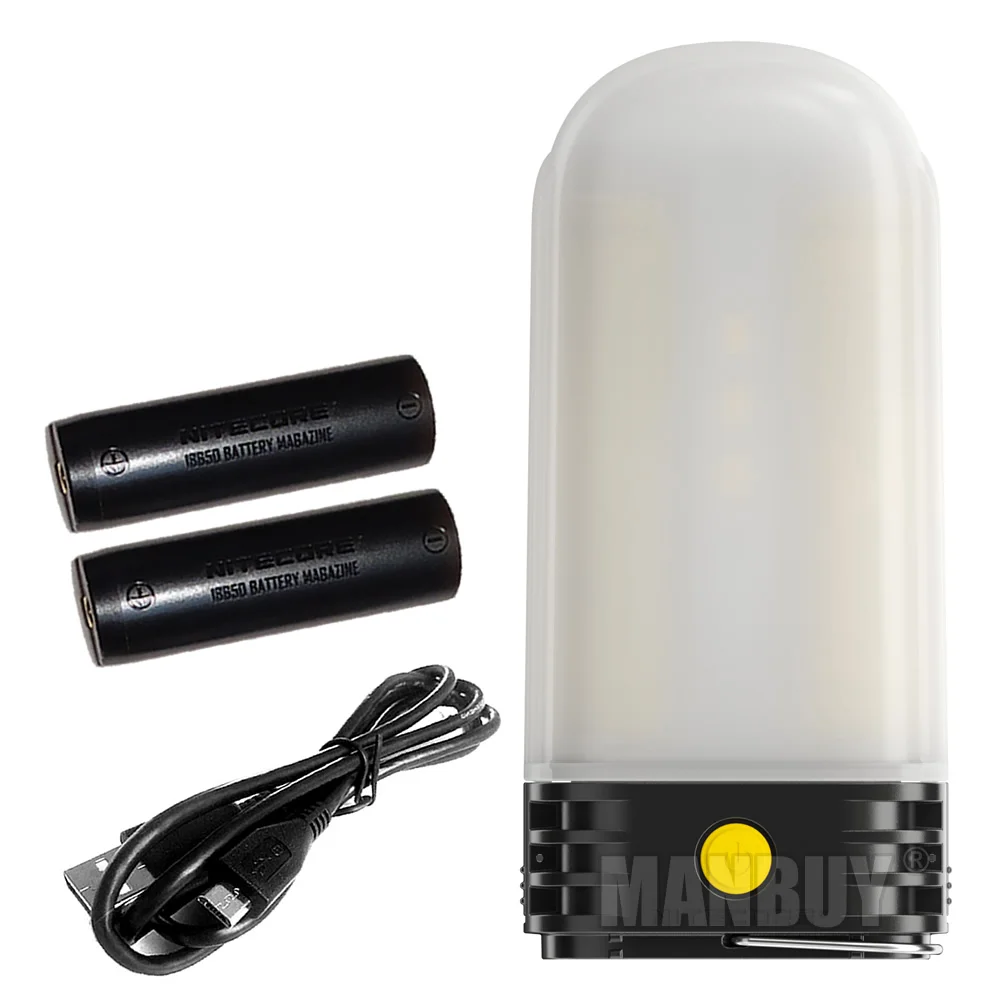 Nitecore LR50 250 Lumen Campbank USB Rechargeable LED Camping Lantern