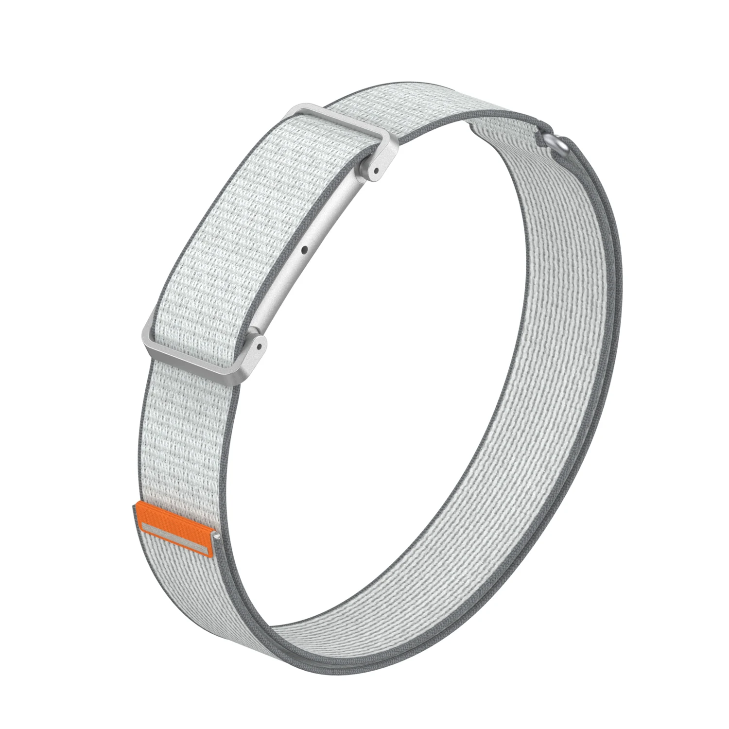Enhanced Nylon Loop Fitness Tracker Armband with Metal Case