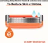 Shaving Razor Blades shaver Manual Shaver Safety Straight Razor Blade Holder Manual Shaver Head Set Replace head 6