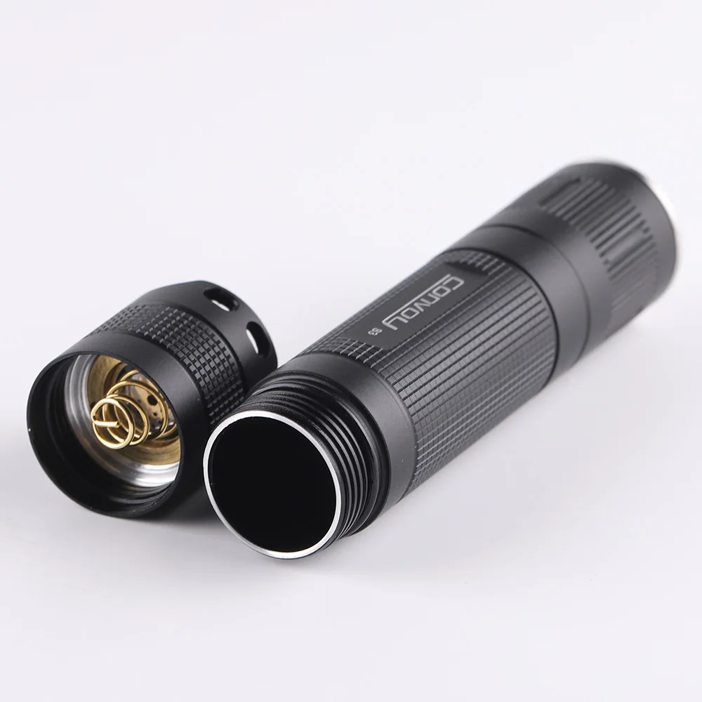 Convoy EDC LED 손전등, 토치, 랜턴, 자전거 캠핑, 자전거용, 18650 배터리 포함, S3 XHP50.3 HI, 12 그룹