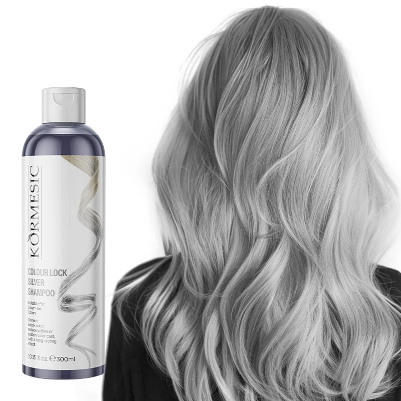 Silver Color Protection Shampoo - Enhances Shine and Preserves Vibrancy