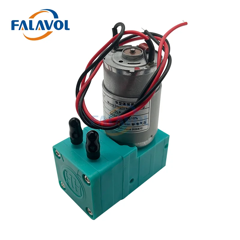 

FALAVOL Eco Solvent Printer Ink Pump DC24V 7W 300-400ml/min JCL Micro Diaphragm Liquid Pump for Solvent Ink Inkjet printer