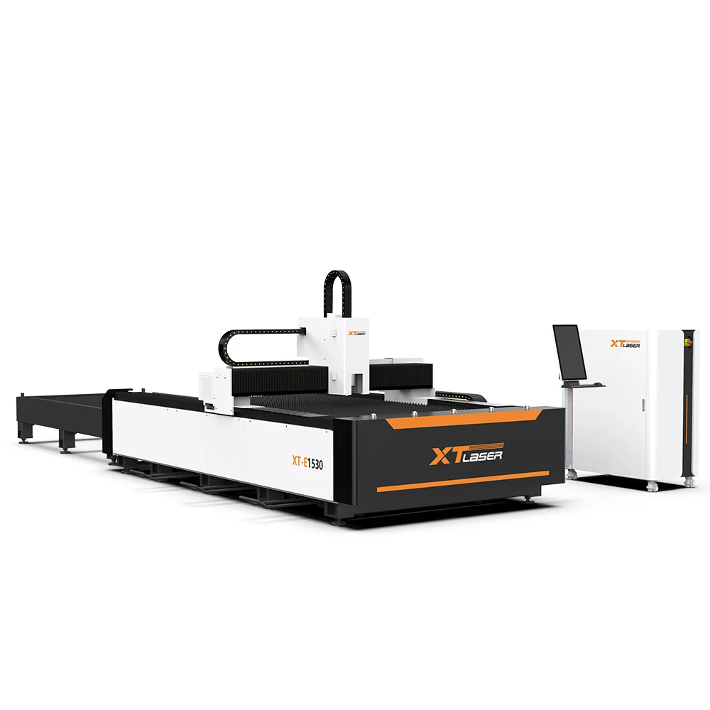 

Cnc fiber laser cutting machine 3000w power for metal sheet with exchange table