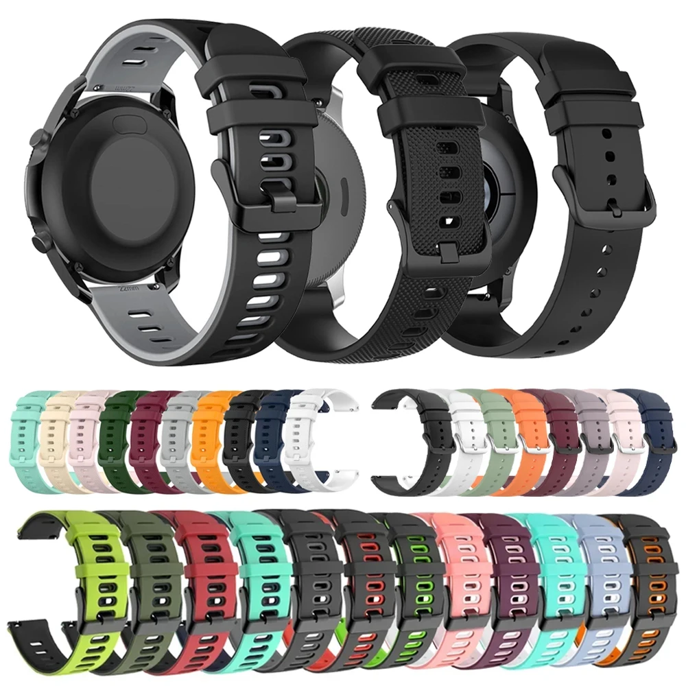 Waterproof Soft Silicone Smartwatch Strap - New Belt Design