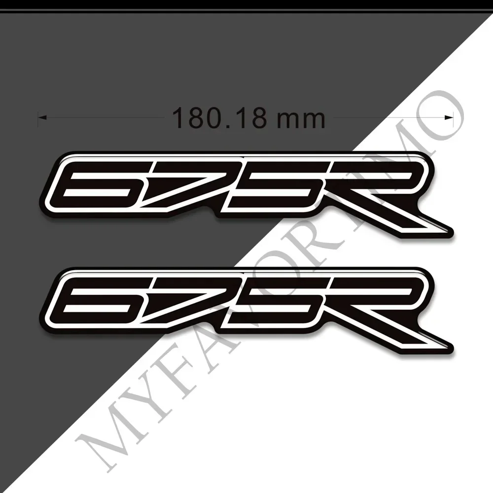 Fit Triumph Street Triple Daytona 675 765 R Rs Gas Fuel Oil Kit Ginocchio Fish Bone Tank Pad Protector Stickers