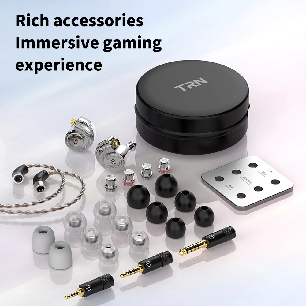 Trn Conch-alto Desempenho Diafragma Dlc Dinâmicos Fones de Ouvido Hifi In-ear Monitor com Cabo Destacável para Audiófilo e Músico - Image 4