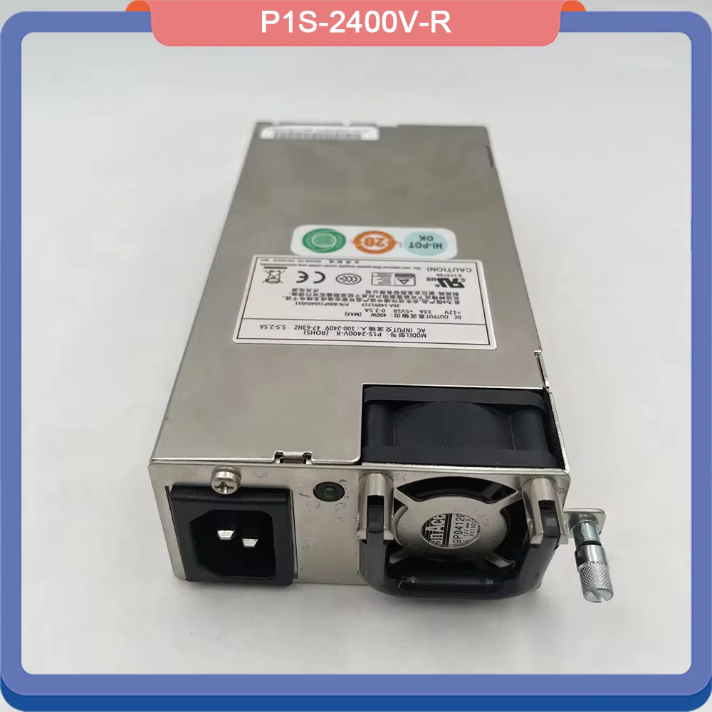 P1S 2400V R For Zippy Firewall Power Module High efficiency Power Supply 400W MAX