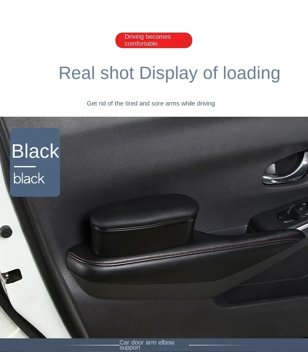 Auto linke und rechte Armlehne Tür Aufbewahrungsbox Auto Innenlift Universal Armlehne Armlehne Pad verlängern Sitz Unterstützung Arm Höhe Adju – Detail 9