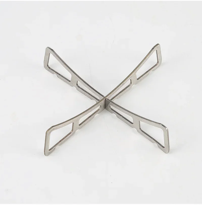 Stainless Steel Steamer Rack Multi-function Outdoor Camping Picnic BBQ Grill Pad Stand Kitchen Pot Pans Air Fryer Cooking Tools