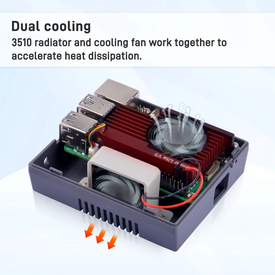 52Pi Raspberry Pi 5 Game5 Pi Case Enlosure Shell For Raspberry Pi