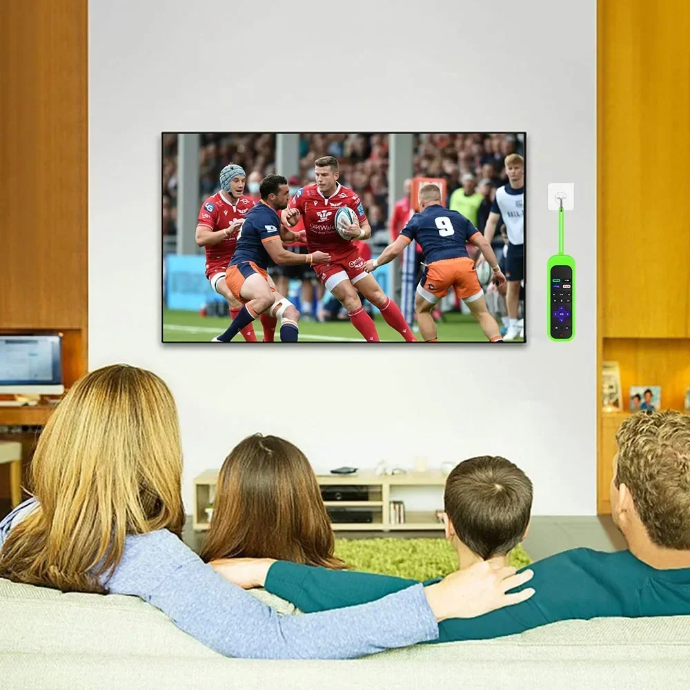 Glow Cat Ears Silicone Remote Control Cover Luminous Universal For TCL Hisense Roku TV Cute Glow In Dark Protective Case