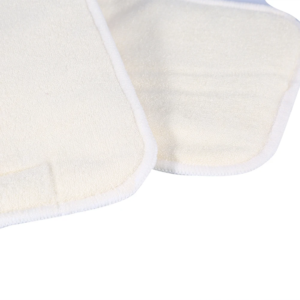 1PC 4/5Layers Adult Cloth Diaper Insert Reusable Bamboo Fiber Diaper Insert Pad Incontinence Nappy Liner Pad for Adults Reusable Diapers Disposable Adult Diapers