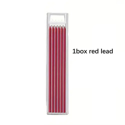 2.8mm Solid Woodworking Automatic Pencil Set with 2B Multicolor Lead Core Deep Hole Marking Architectural Design Marking Pen - Image 16