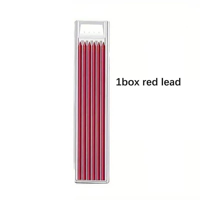 2.8mm Solid Woodworking Automatic Pencil Set with 2B Multicolor Lead Core Deep Hole Marking Architectural Design Marking Pen - Image 16