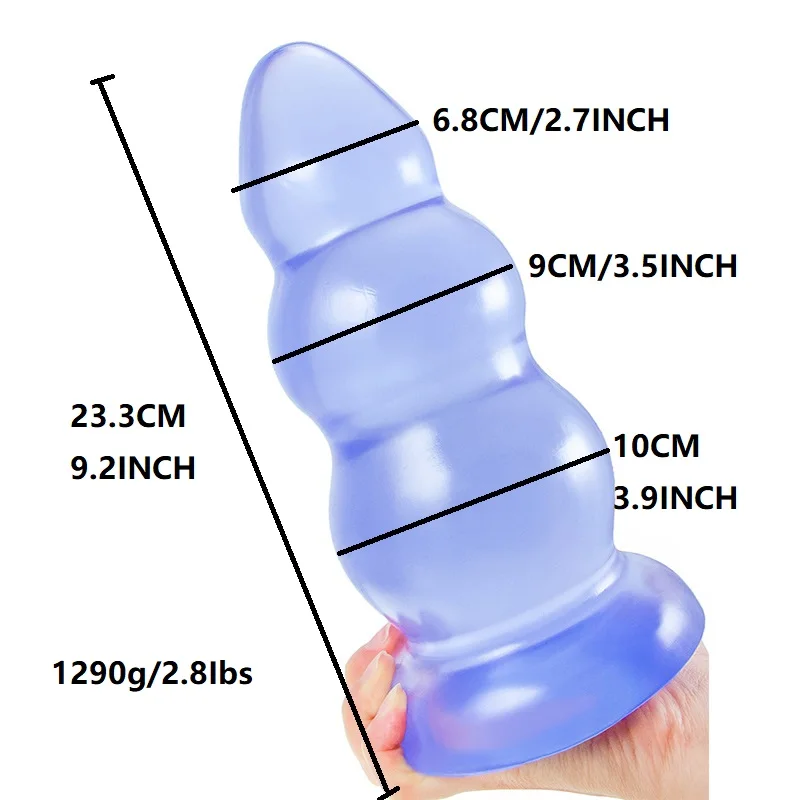 Buttplug Anal Huge Plug Pull Bead Dildo Adults 18 Sex Toys For Women/Men Masturbators Big A_voghion.com