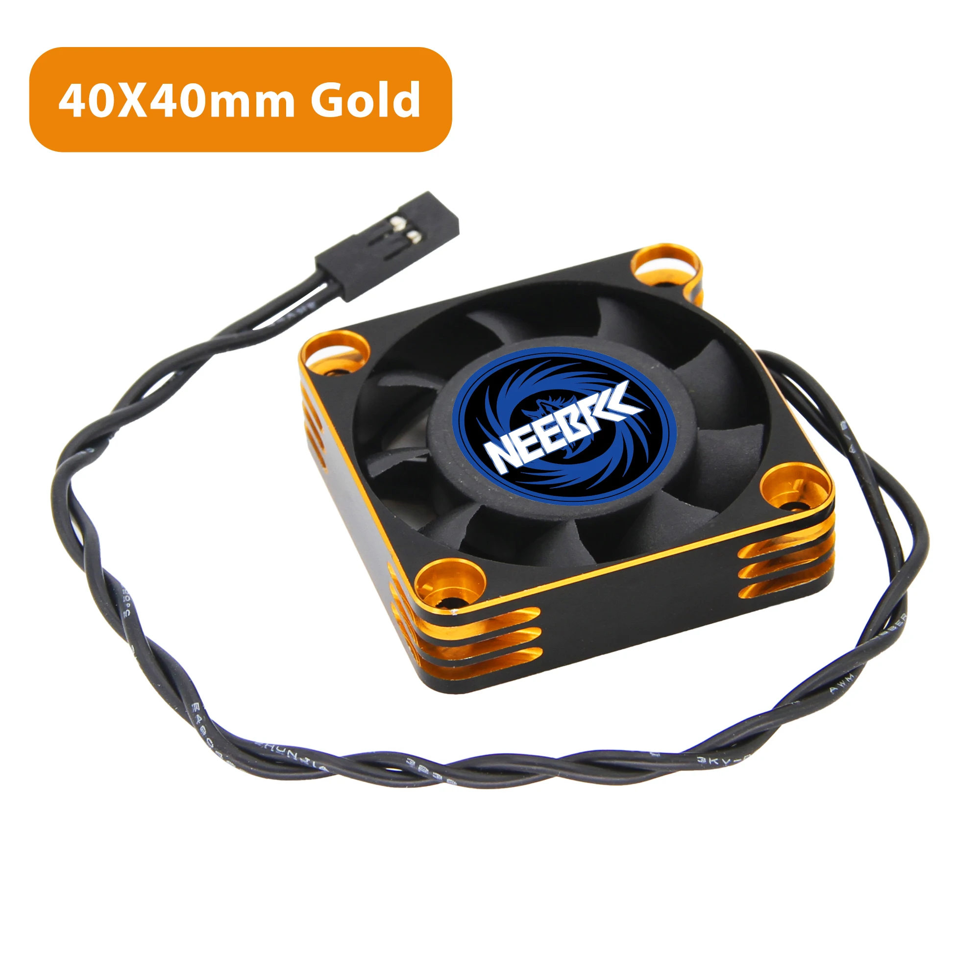Chanjorlin RC Motor Kühler Lüfter - 28000 U/min Für 1/8, 1/10, 1/12 RC Autos, 25-50mm