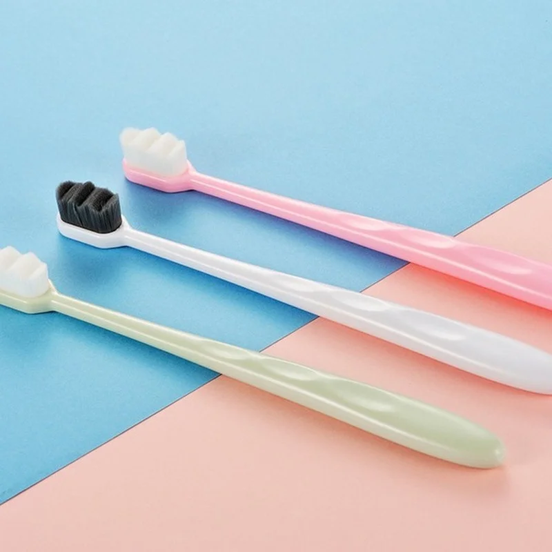 1pc Ultrafine Soft Hair Eco Friendly Toothbrush Travel Tooth Brush