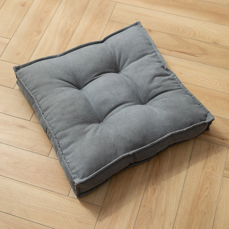 Square Pouf Tatami Cushion Pillow Floor Cushions Soft Seat Pillow Pad Throw Pillow Cushion Home Sofa Tatami Cushion 