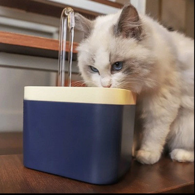 

1.5L Pet Cat Water Fountain Filter USB Electric Mute Cat Drink Bowl Automatic Drinking Dispenser Drinker for Cats Water Filter