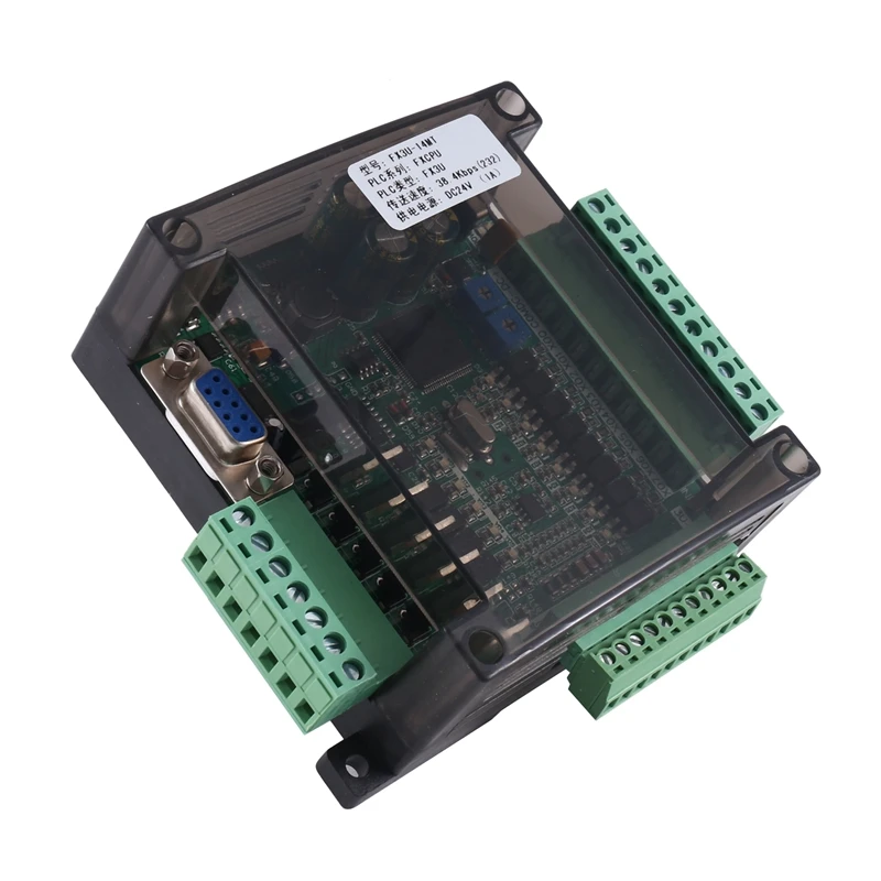 1 PCS FX3U14MT Compatible With FX1N 2N PLC Industrial Fx3u Data Register 8 In 6 Out Anolog 6AD