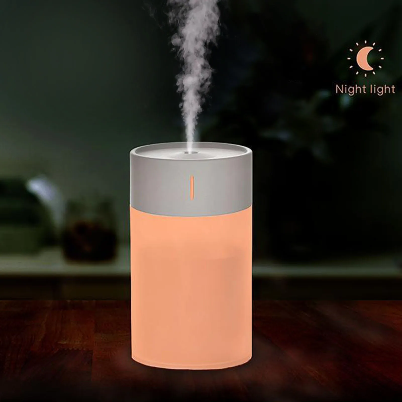 260ml USB Ultrasonic Air Humidifier Aroma Essential Oil Diffuser Mini Air Humidifier With Light Cool Mist Maker Car Purifier