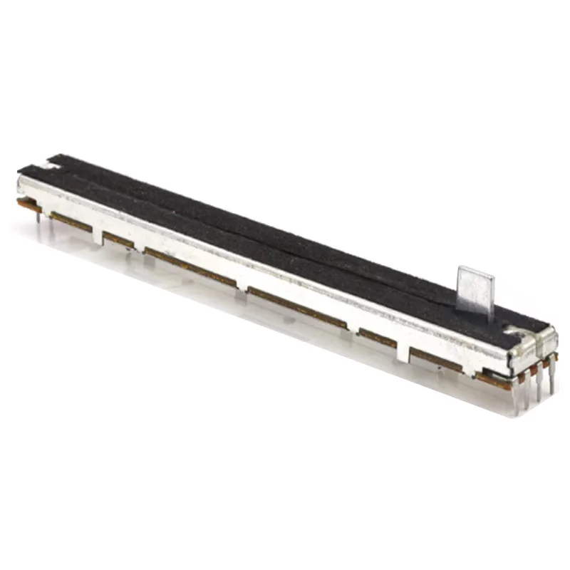 SC-1009G mixer fader 1PCS 128mm long dual straight sliding potentiometer B10Kx2 handle length 8MMB travel 100mm