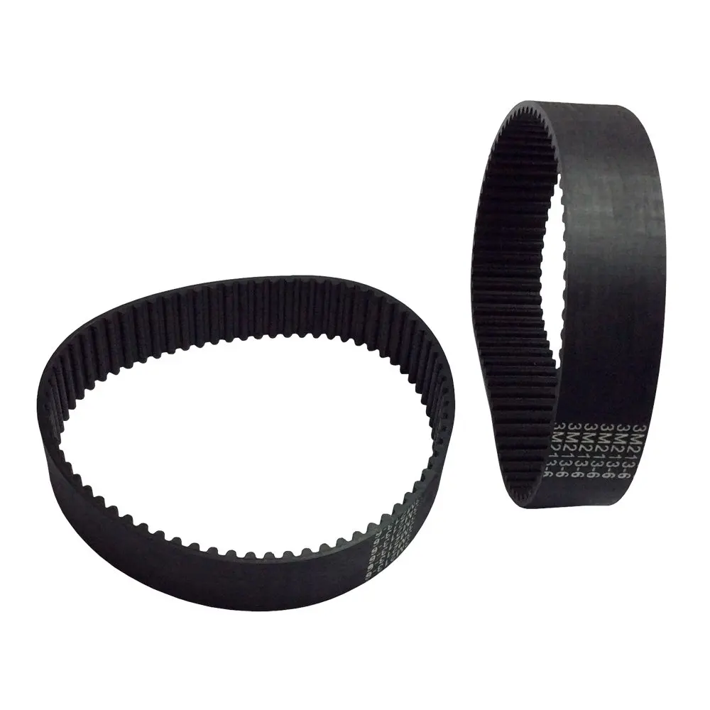 

HTD 3M Synchronous Belt Length 213mm Teeth 71 Width 15mm Arc Teeth Belt 2Pcs/Pack