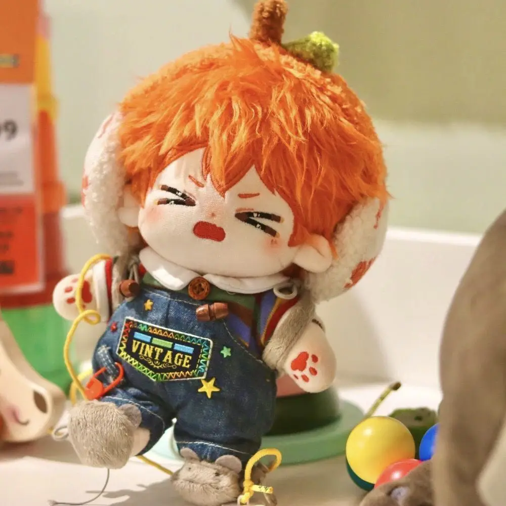 

20CM Haikyuu Shoyo Hinata Plush Stuffed Doll Cotton Body Cosplay Anime Dress Up Dolls Kawaii Plushie Lovely Xmas Gift