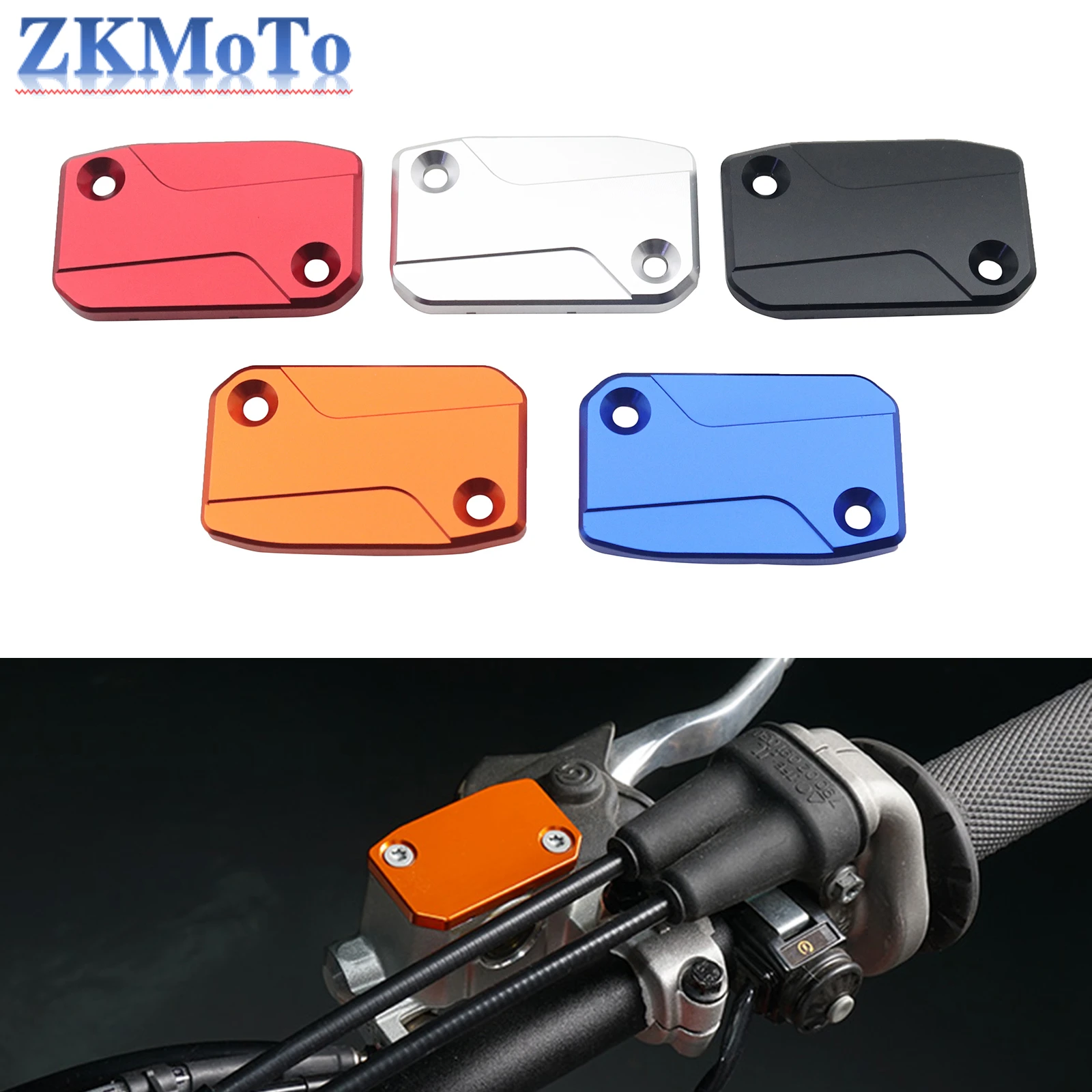 CNC Front Brake And Clutch Fluid Reservoir Cover Cap For SX EXC EXCF SMR SXF XCF 125 200 250 300 350 400 450 500 530