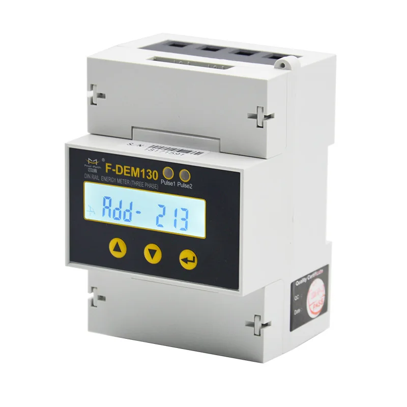

Цифровой трехфазный измеритель энергии на DIN-рейке