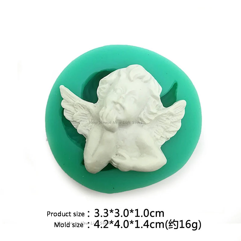 Fyrdyn Moule En Silicone Ange | Moule 3D Fille Ange Pour Artisanat