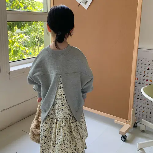 Childrens Clothing 2024 Spring and Autumn New Korean Floral Dress Fashionable and Sweet Clothes for Autumn and Winter - Image 4