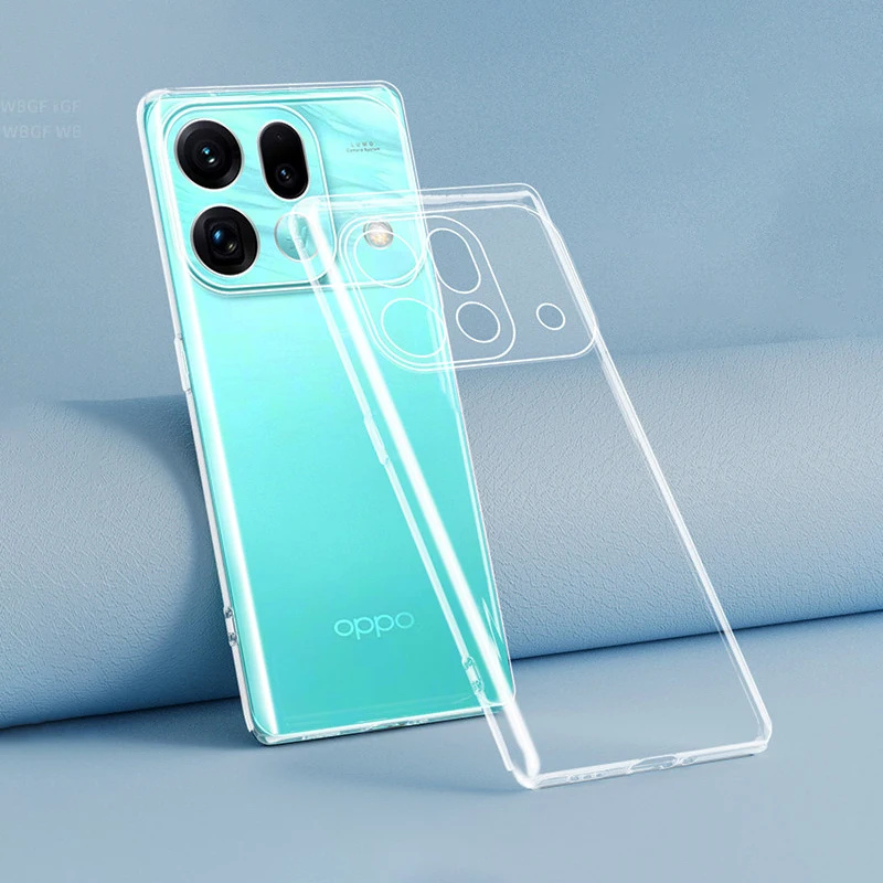 Clear Soft Silicone Phone Case - Transparent TPU Back Cover Shell